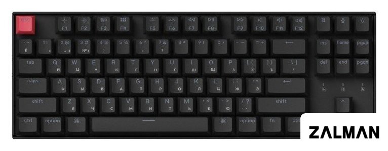 Клавиатура Keychron K8 V2 RGB K8X-B1Z-RU (Keychron Super Red)