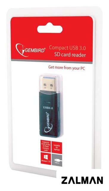 Карт-ридер Gembird UHB-CR3-01