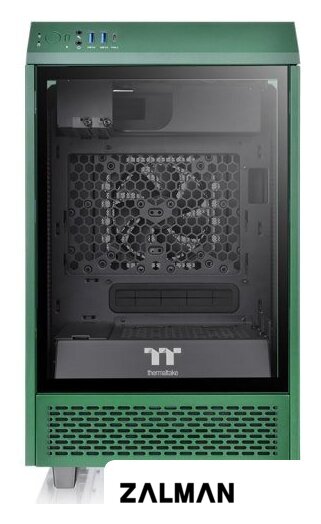 Корпус Thermaltake The Tower 100 Mini Racing Green CA-1R3-00SCWN-00