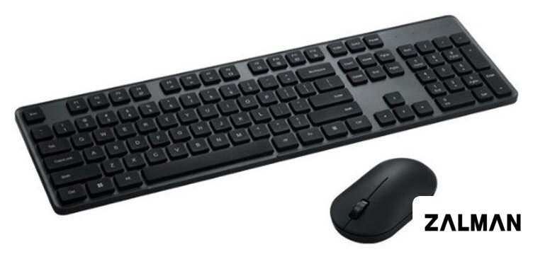 Офисный набор Xiaomi Wireless Keyboard and Mouse Set 2 WXJS02YM (черный)