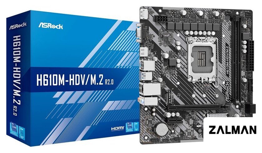 Материнская плата ASRock H610M-HDV/M.2 R2.0