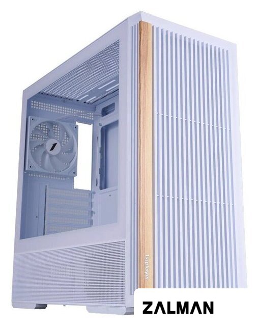 Корпус 1stPlayer WD7 ARGB WD7-WH-4FA7-W-2FA7R-W (белый)