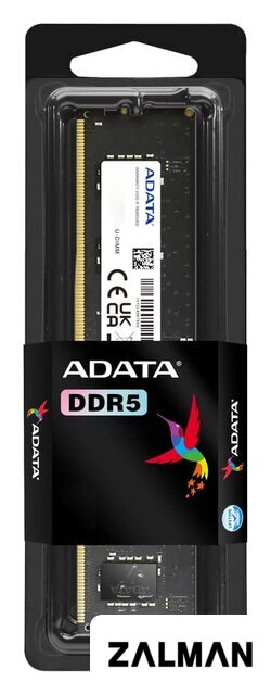 Оперативная память ADATA 32ГБ DDR5 4800 МГц AD5U480032G-S