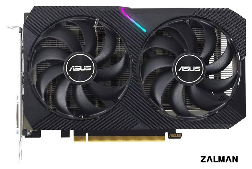 Видеокарта ASUS Dual GeForce RTX 3050 V2 OC Edition 8GB GDDR6 DUAL-RTX3050-O8G-V2