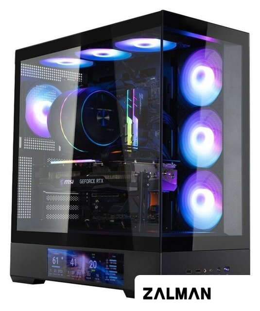 Корпус Zalman P40 DS (черный)