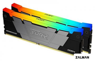 Оперативная память Kingston FURY Renegade RGB 2x8ГБ DDR4 3600МГц KF436C16RB2AK2/16