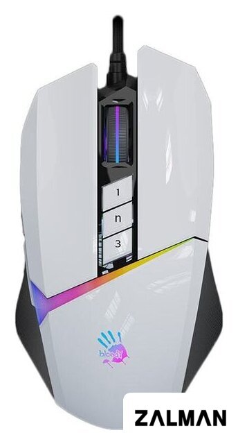 Игровая мышь A4Tech Bloody W60 Max (белый)