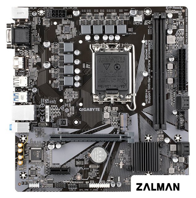 Материнская плата Gigabyte H610M H (rev. 1.0)