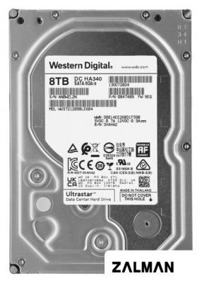 Жесткий диск WD Ultrastar DC HA340 8TB WUS721208BLE6L4