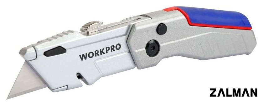Нож строительный Workpro WP211011