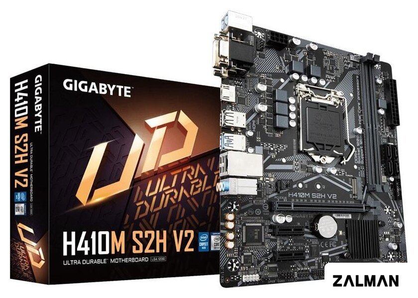 Материнская плата Gigabyte H410M S2H V2 (rev. 1.0)
