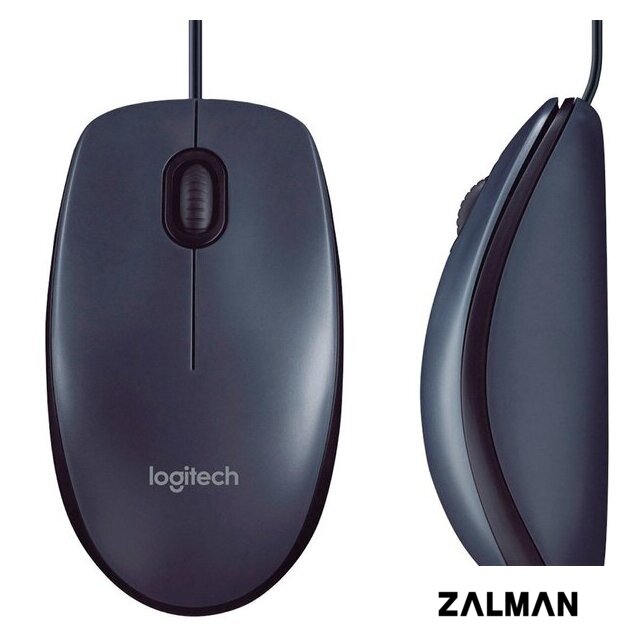 Мышь Logitech B100 (графит)