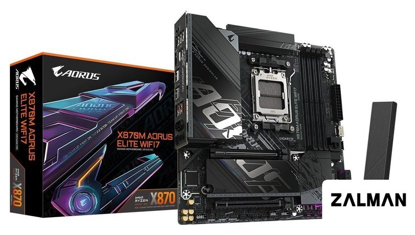 Материнская плата Gigabyte X870M Aorus Elite WiFi7