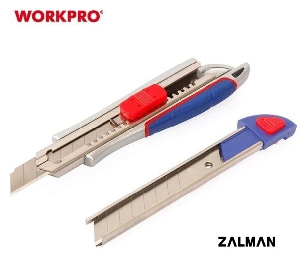 Нож строительный Workpro WP212017