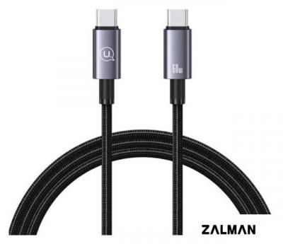 Кабель Usams US-SJ661 USB Type-C - USB Type-C (1.2 м, черный)