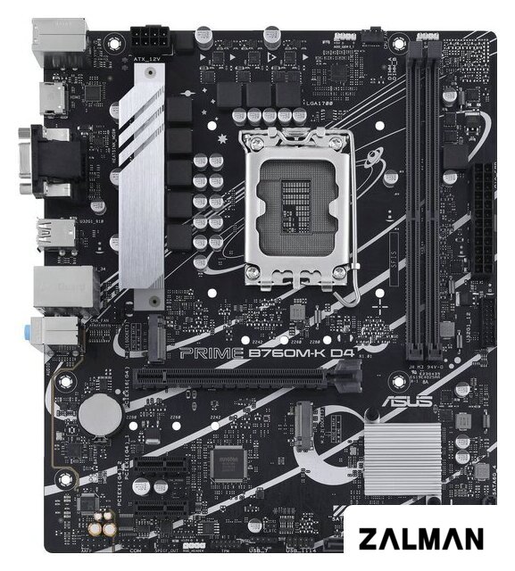 Материнская плата ASUS Prime B760M-K D4