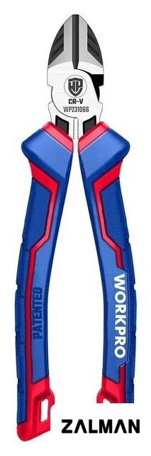 Кусачки боковые (бокорезы) Workpro WP231066