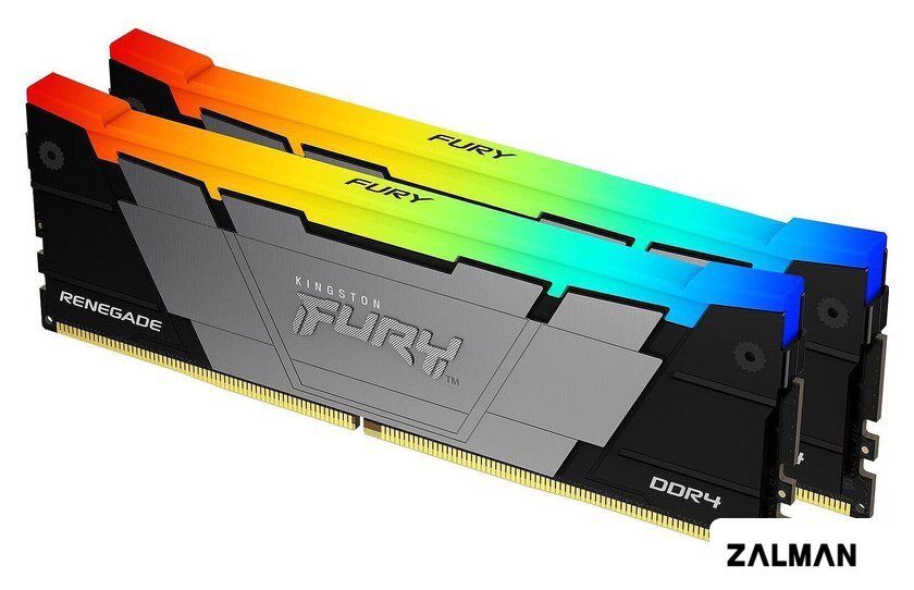 Оперативная память Kingston FURY Renegade RGB 2x8ГБ DDR4 3600МГц KF436C16RB2AK2/16