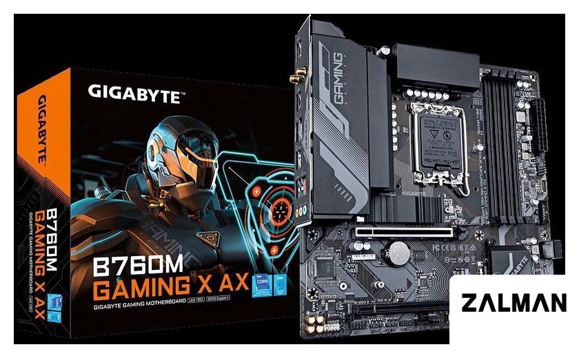 Материнская плата Gigabyte B760M Gaming X AX (rev. 1.x)