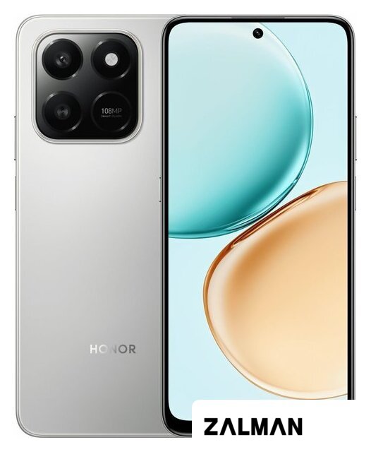 Телефон HONOR X7d LGN-LX1 8GB/128GB международная версия (метеорное серебро)