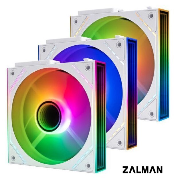 Комплект вентиляторов для корпуса Thermalright TL-M12QW-S X3 (белый)