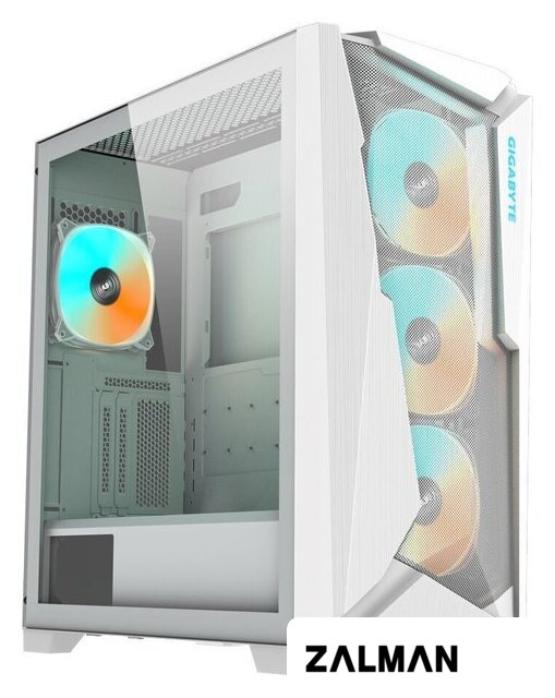 Корпус Gigabyte C301 Glass White V2