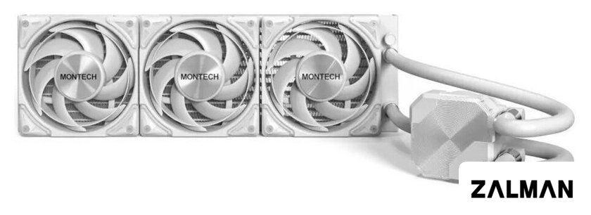 Система жидкостного охлаждения для процессора Montech HyperFlow Silent 360 (белый)