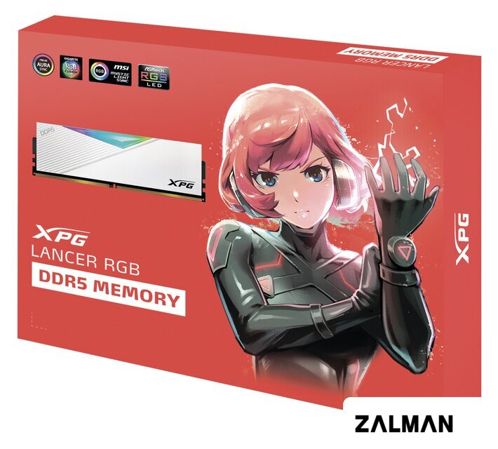 Оперативная память ADATA XPG Lancer RGB 2x32ГБ DDR5 6000МГц AX5U6000C3032G-DCLARWH