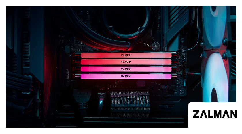 Оперативная память Kingston FURY Renegade RGB 16ГБ DDR5 7200МГц KF572C38RSA-16