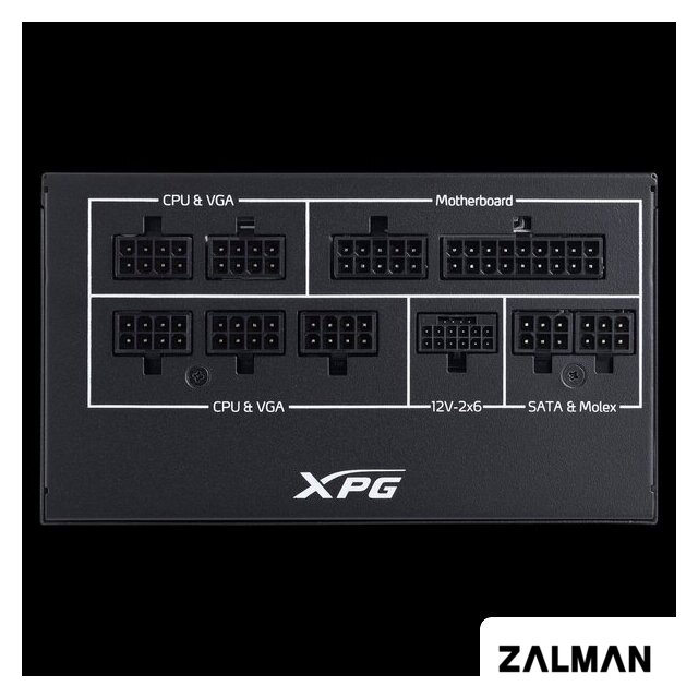 Блок питания ADATA XPG Core Reactor II VE 850W COREREACTORIIVE850G-BKCEU