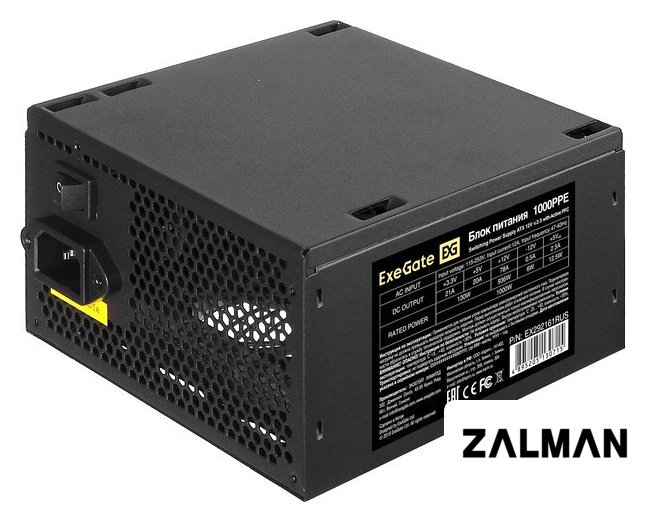 Блок питания ExeGate 1000PPE EX292161RUS-PC