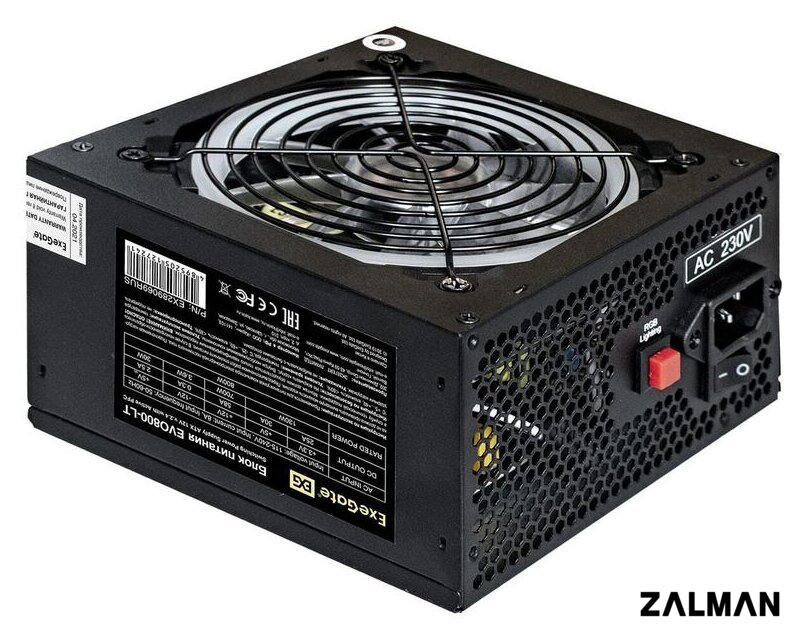 Блок питания ExeGate EVO800-LT EX289069RUS