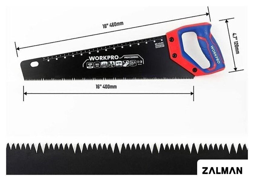 Ножовка Workpro WP215013