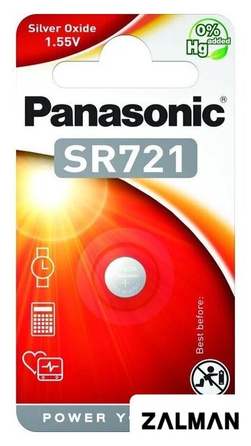 Батарейка Panasonic SR721 SR-721EL/1B (1 шт)