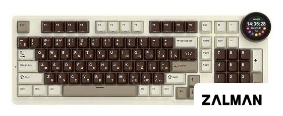 Клавиатура Royal Kludge N99 Mokko Grey (RK Violet)