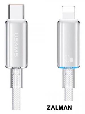Кабель Usams US-SJ659 USB Type-С - Lightning (1.2 м, белый)