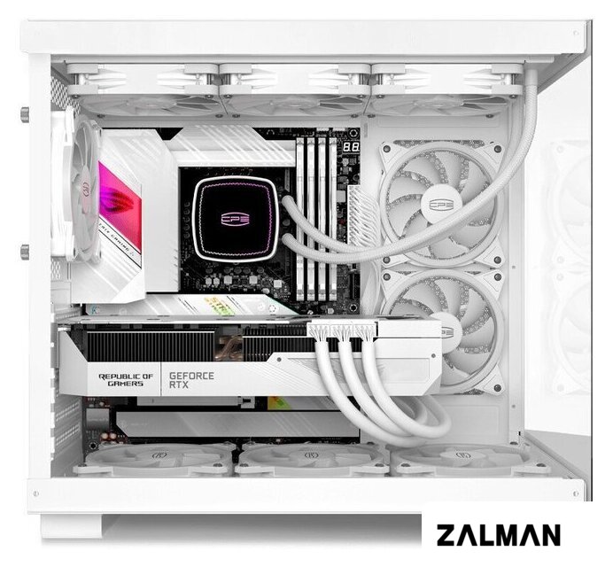 Корпус PCCooler C3 T500 ARGB (белый)