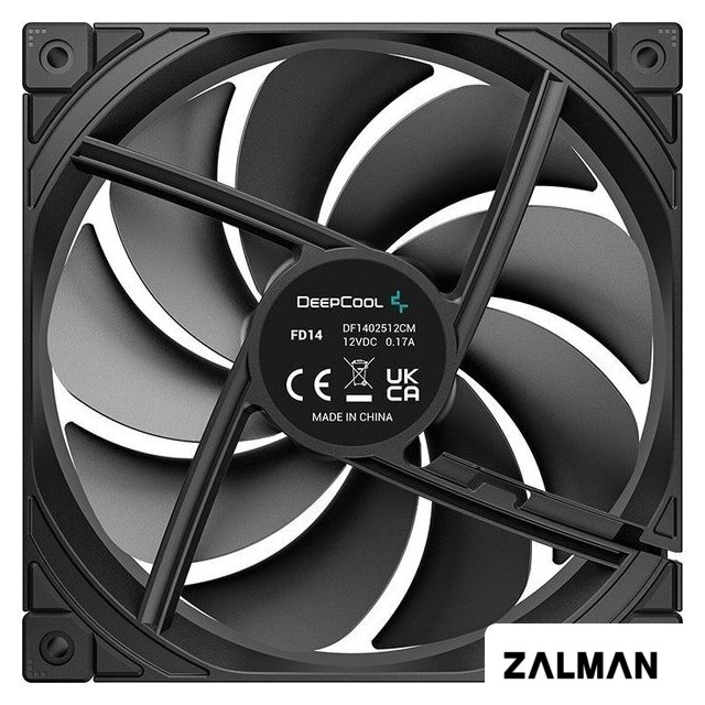 Комплект вентиляторов для корпуса DeepCool FD14-3 IN 1 R-FD14-BKNPN3-G