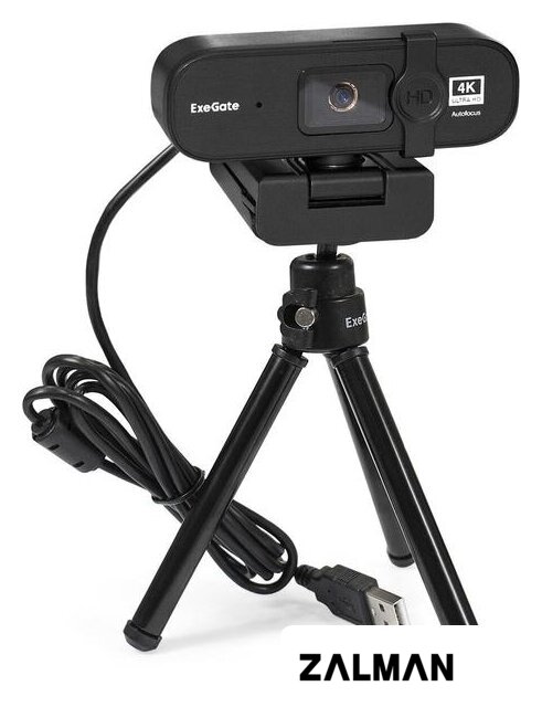 Веб-камера ExeGate Stream HD 4000 4K UHD T-Tripod