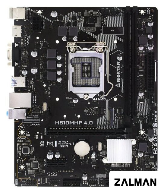 Материнская плата BIOSTAR H510MHP 4.0 Ver. 6.0