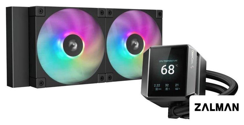 Система жидкостного охлаждения для процессора DeepCool Mystique 240 ARGB R-LX550-BKADSNC-G-1
