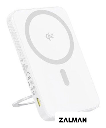 Внешний аккумулятор Baseus PicoGo Qi2 Magnetic Power Bank 5000mAh 20W (белый)