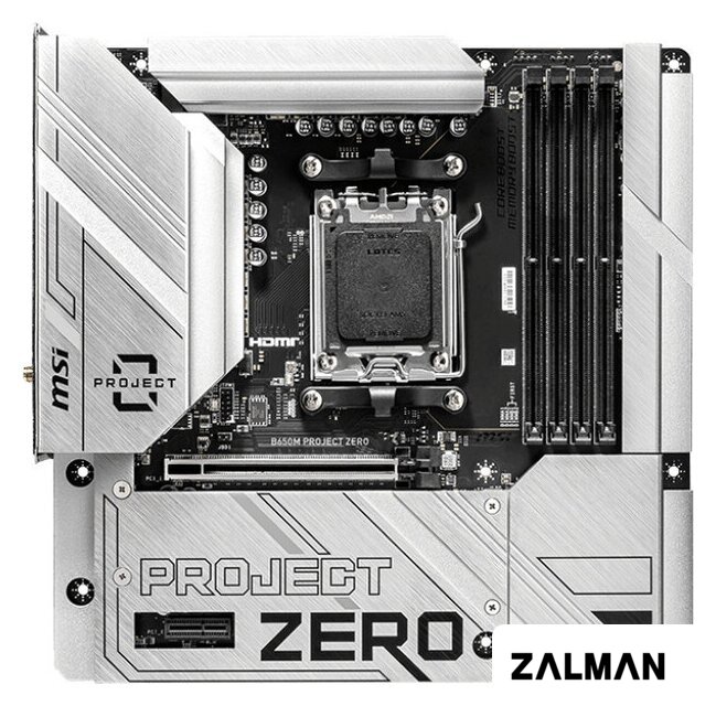 Материнская плата MSI B650M Project Zero