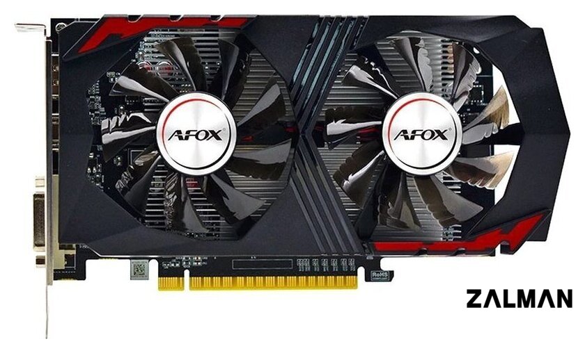 Видеокарта AFOX GeForce GTX 1050 Ti 4GB GDDR5 AF1050TI-4096D5H2-V6