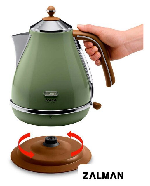 Электрический чайник DeLonghi KBOV 2001.GR