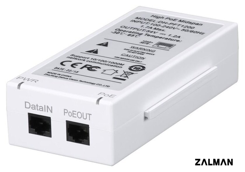 PoE-инжектор Dahua DH-PFT1200