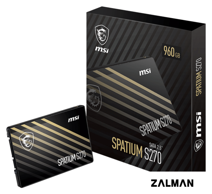 SSD MSI Spatium S270 960GB S78-440P130-P83