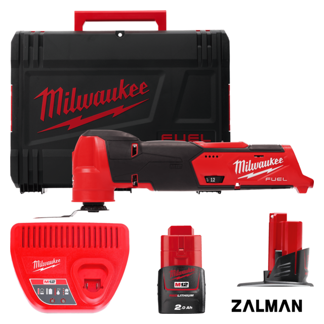 Реноватор Milwaukee M12 Fuel M12FMT-422X 4933472239 (с 2-мя АКБ 2 Ач + 4 Ач, кейс)