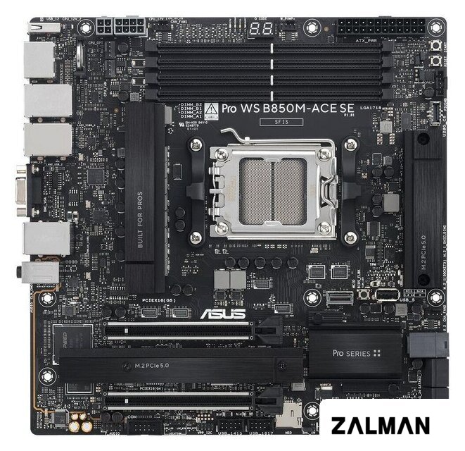 Материнская плата ASUS Pro WS B850M-ACE SE