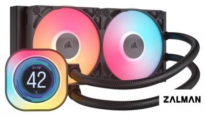 Система жидкостного охлаждения для процессора Corsair iCUE LINK TITAN 240 RX LCD CW-9061022-WW